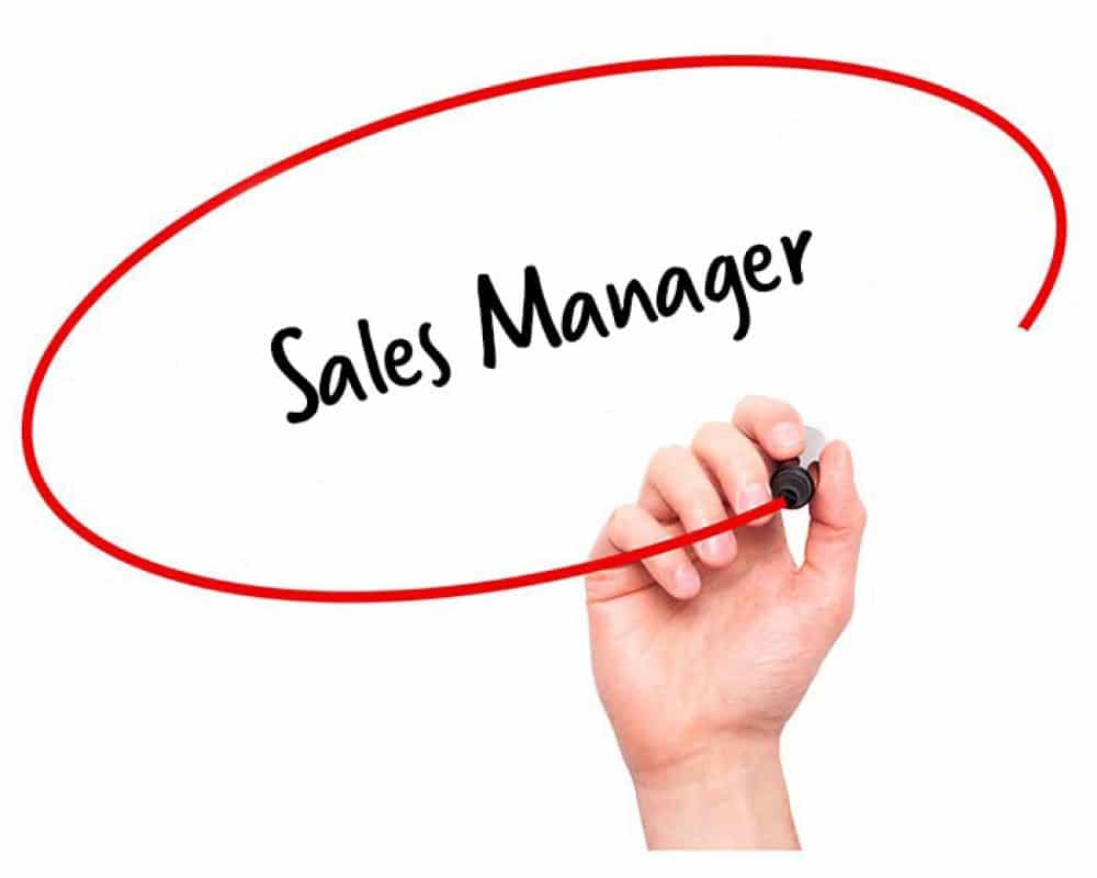 Sales manager job description
