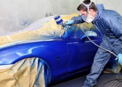 Car With Spray Paint