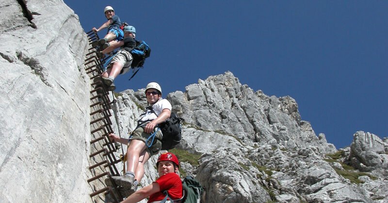 picking via ferrata as the best place