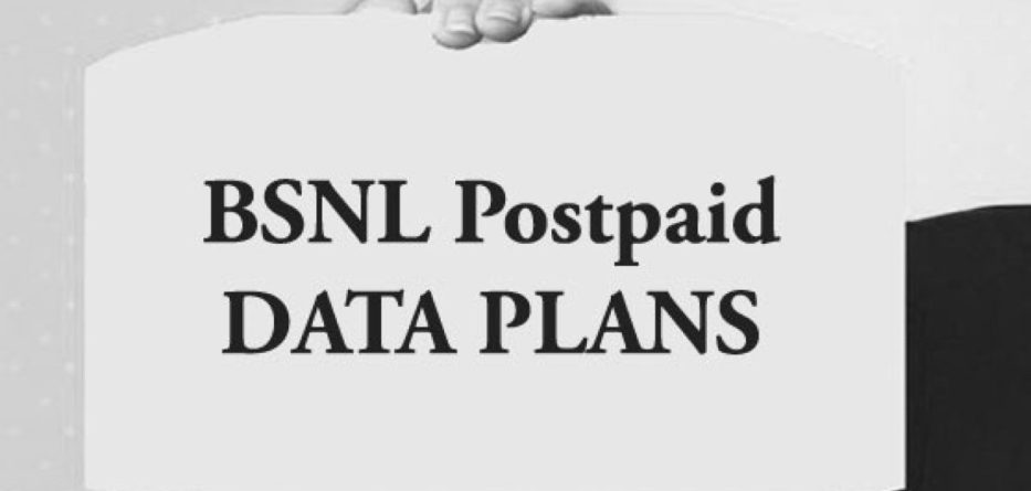New BSNL postpaid plans