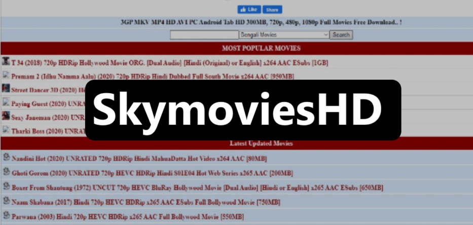 Skymovies 2022: Download Bollywood, Hollywood Movies Skymovies Illegal Download Website News and Updates