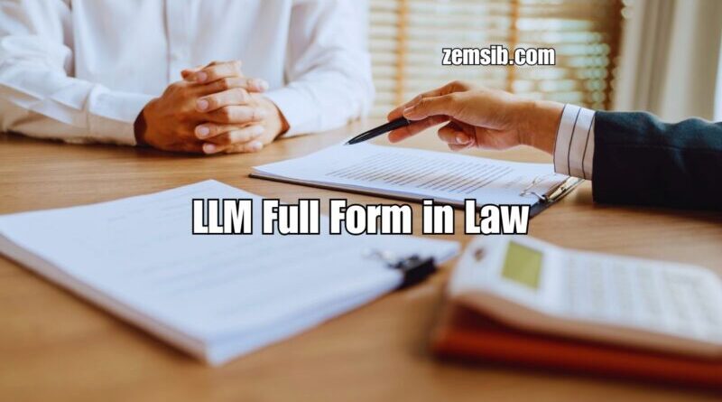 LLM full form in law