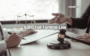 ADPO Full Form in Law