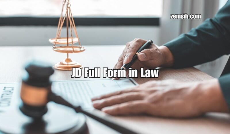 JD Full Form in Law