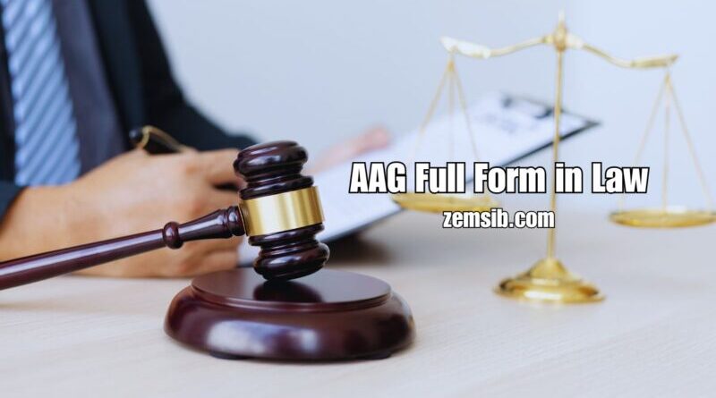 AAG Full Form in Law