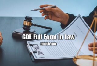 GDE Full Form In Law