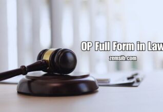 OP Full Form in Law