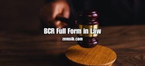 BCR Full Form in Law