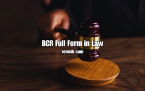 BCR Full Form in Law and Its Implications