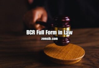 BCR Full Form in Law