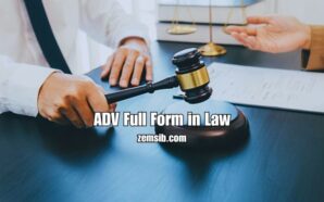 ADV Full Form in Law: What Does ADV Mean?