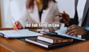 AO Full Form in Law