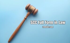 SCC Full Form in Law