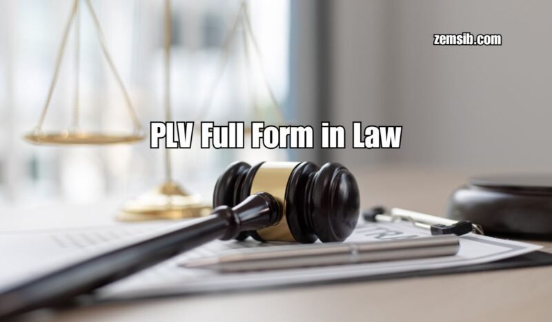 PLV Full Form in Law