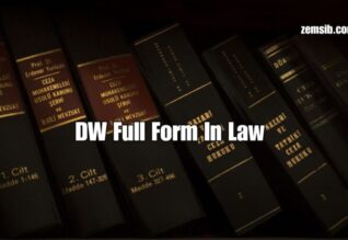 DW Full Form In Law