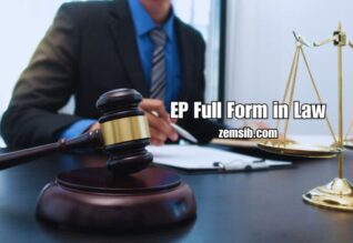 EP Full Form in Law