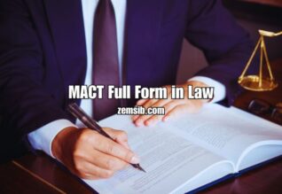 MACT Full Form in Law