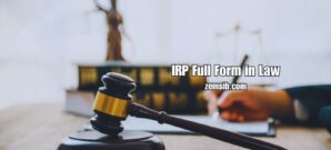 IRP Full Form in Law