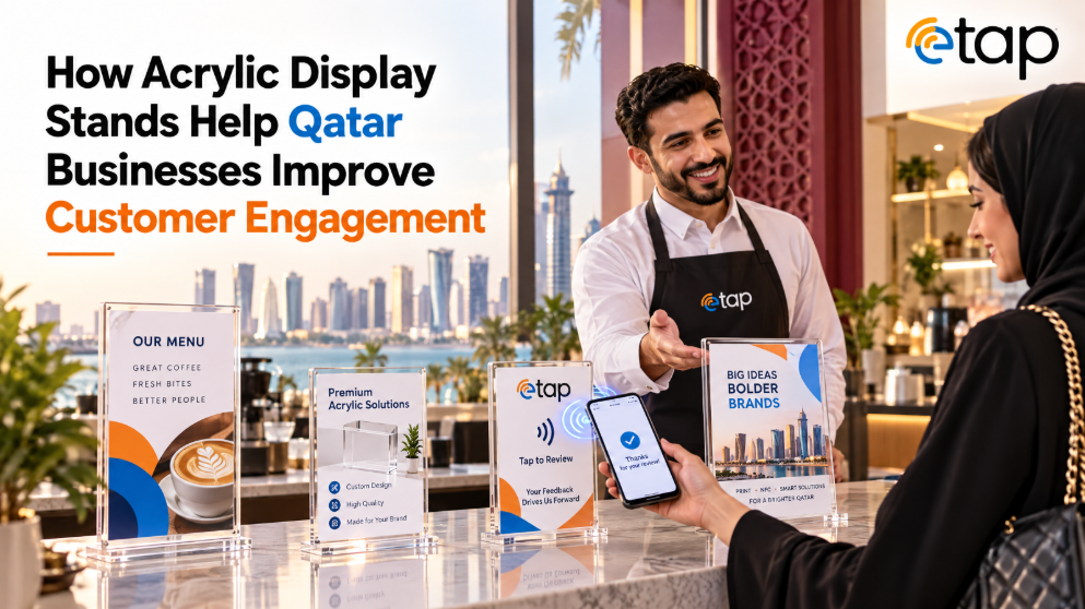 Acrylic Display Stands Help Qatar
